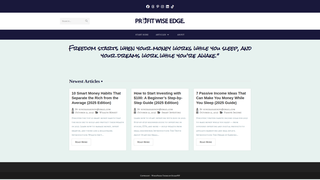 Thumbnail of profitwiseedge.com