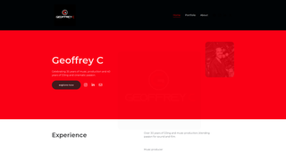 Thumbnail of geoffreyc.net