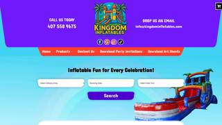 Thumbnail of kingdominflatables.com
