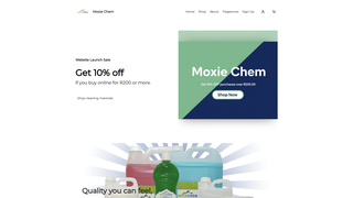 Thumbnail of moxie-chem.com