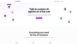 Screenshot of meetminds.app