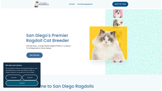 Thumbnail of sandiegoragdolls.com