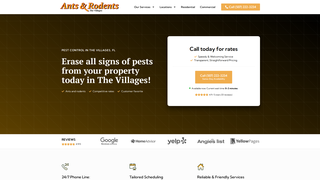 Thumbnail of antsrodentsthevillages.com