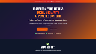 Thumbnail of fitness-content-ai.com