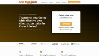 Thumbnail of antsrodentscasasadobes.com