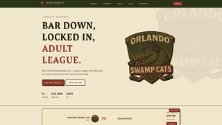 Screenshot of orlandoswampcats.com