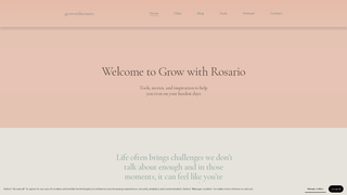 Thumbnail of growwithrosario.com