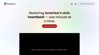 Thumbnail of engage60.com