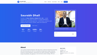 Thumbnail of drsaurabhdhall.com