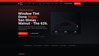 Screenshot of tintguys.net