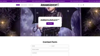 Thumbnail of addamsadvent.com