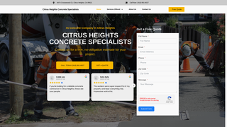 Thumbnail of citrusheightsconcretespecialists.com