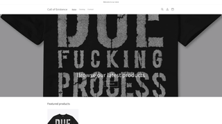Thumbnail of callofexistence.com
