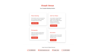 Thumbnail of vivaahvenue.com