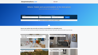 Thumbnail of sleephotelsathens.com