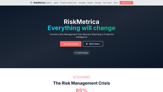 Thumbnail of riskmetrica.com
