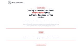 Thumbnail of acuraofpalmbeachrecalls.com