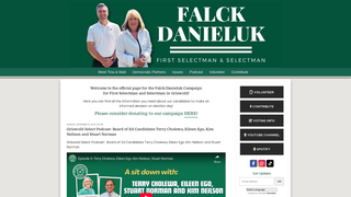 Thumbnail of votefalckdanieluk.com