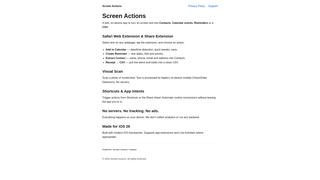 Thumbnail of screenactions.com