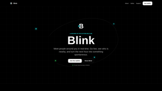 Screenshot of blinksocial.app