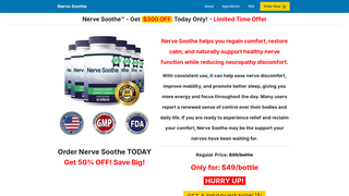 Thumbnail of usa-nerve-soothe.com