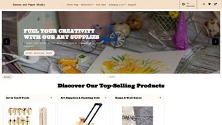 Thumbnail of canvasandpaperstudio.com