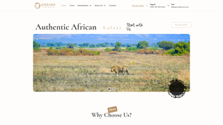 Thumbnail of onzakotours.com