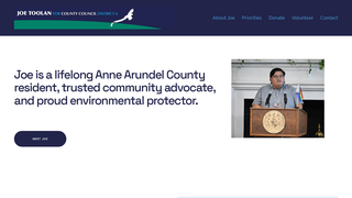 Thumbnail of joetoolanforannearundel.com