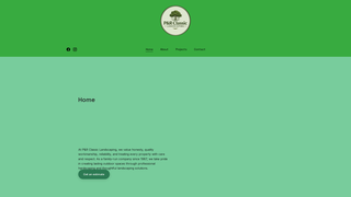 Screenshot of prclassiclandscaping.com
