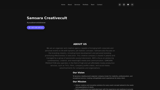 Thumbnail of samsaracreativecult.com