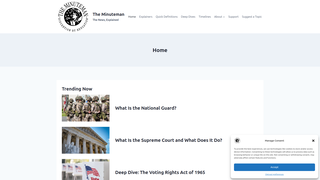 Thumbnail of theminuteman.org