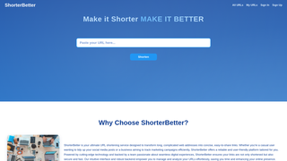Thumbnail of shorterbetter.com