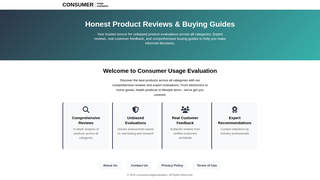 Thumbnail of consumerusageevaluation.com