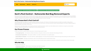 Thumbnail of kentspestcontrol.com