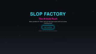 Screenshot of slopfactory.app