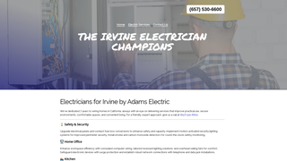 Thumbnail of electricians-irvine.com