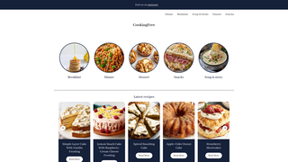 Thumbnail of cookingfree.net