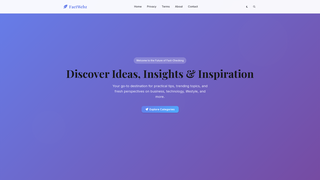Thumbnail of factwebz.com