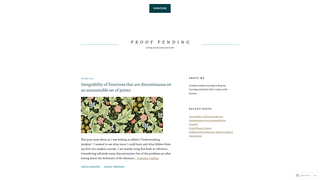 Thumbnail of proofpending.com