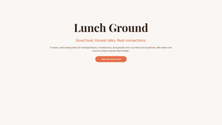 Thumbnail of lunchground.com