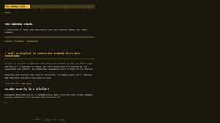 Thumbnail of somedaystack.com