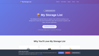 Thumbnail of mystoragelist.com