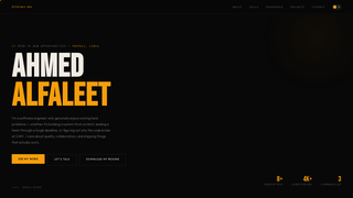 Screenshot of alfaleet.dev