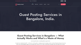 Screenshot of digitaltalky.com