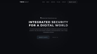 Screenshot of twinvault.ca