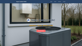 Thumbnail of supercomforthvac.com