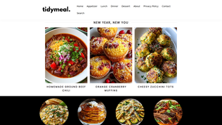 Thumbnail of tidymeal.com