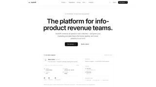 Screenshot of trackrift.com