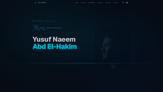 Screenshot of binhakim.dev