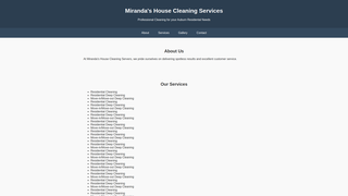 Thumbnail of mirandashousecleaning.com